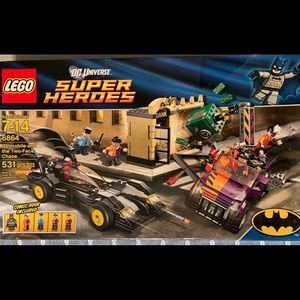 Batmobile and the Two-face Chase Lego Set 6864